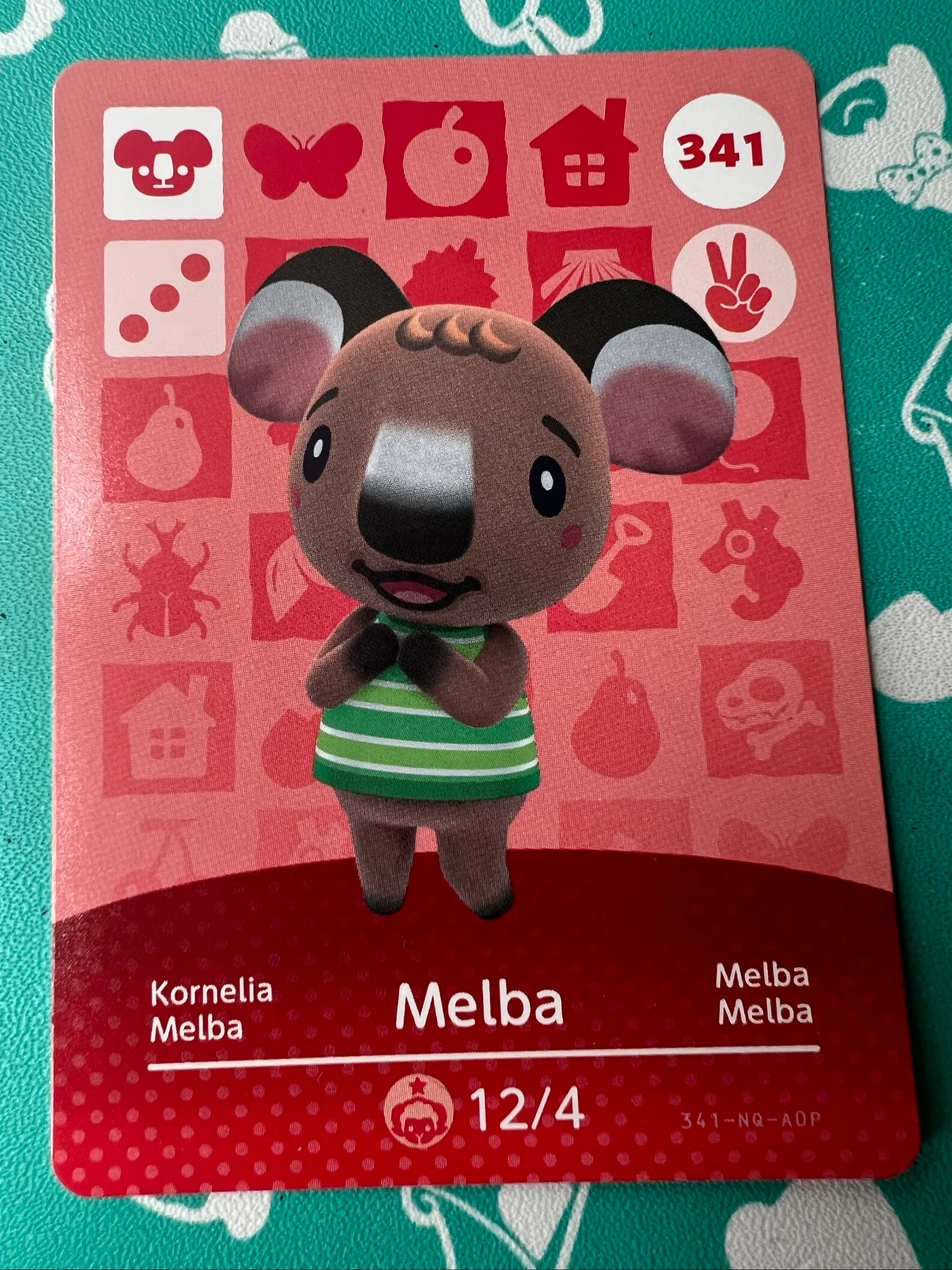 Carte amiibo de Melba 341